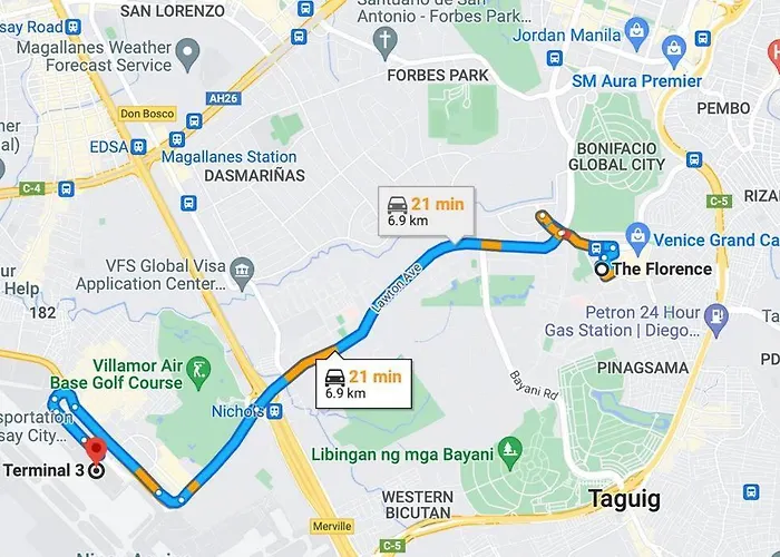 Venice Luxury Linked To Venice Mall, Nr Naia * Manila